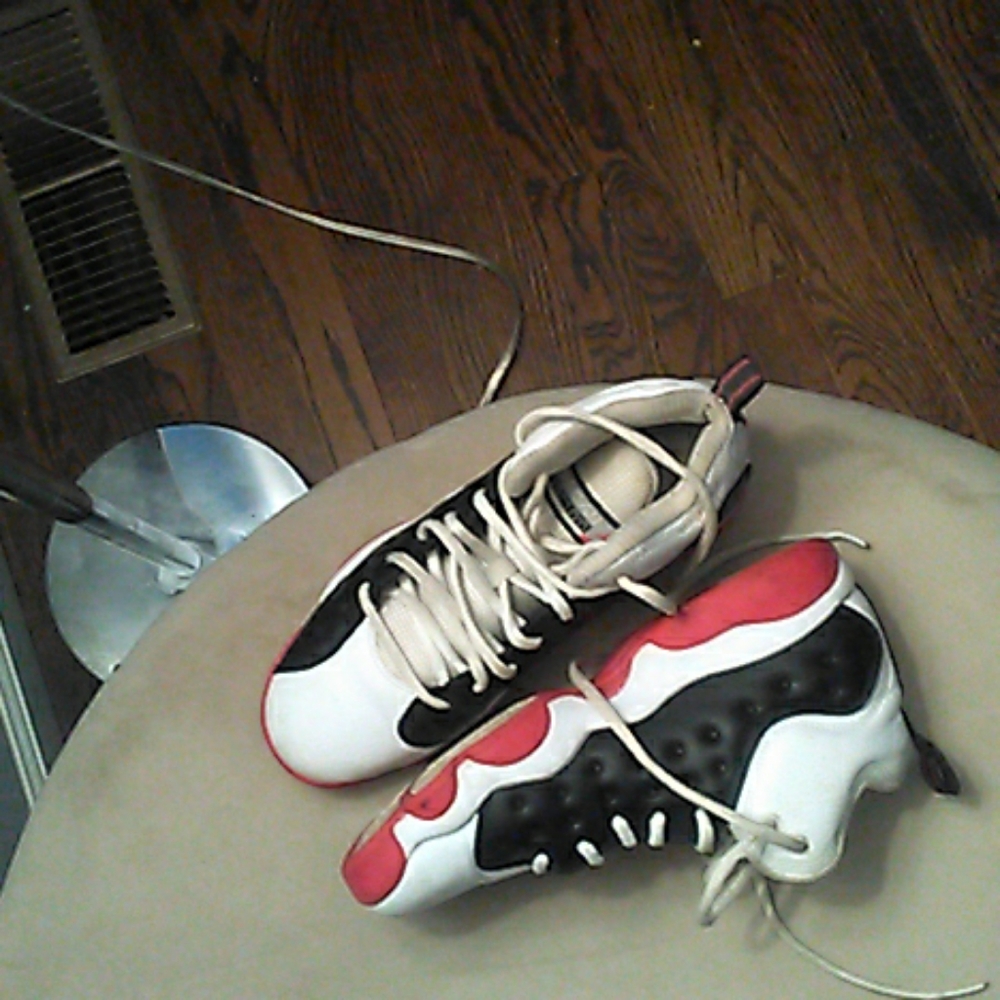 Cute pink and black Jordans